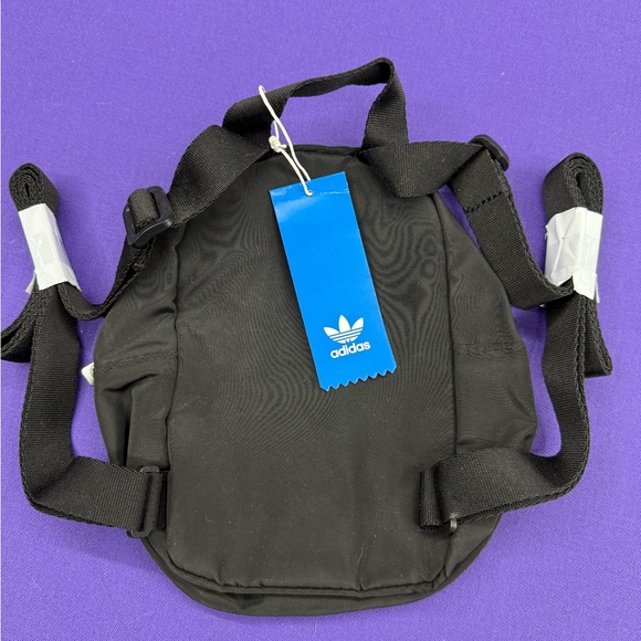 Adidas Black Rhinestone Mini Backpack - Picture 2 of 5